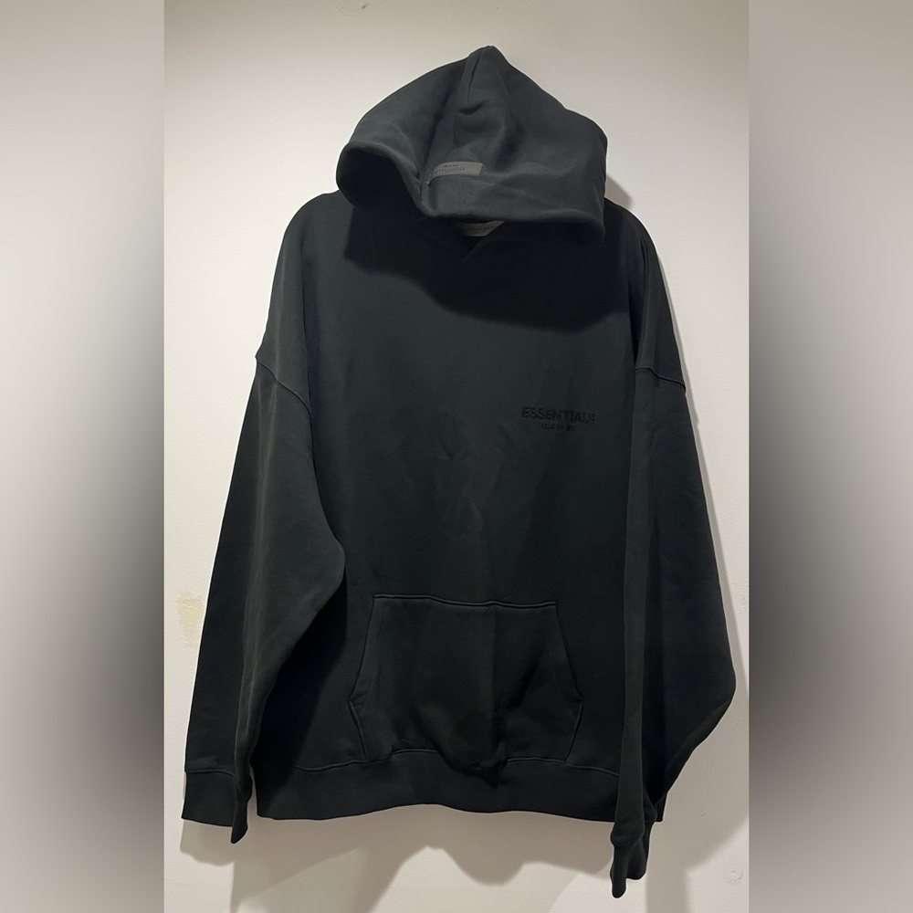 Fear of God Essentials FW22 Hoodie 'Stretch Limo' Size XL - Picture 3 of 11